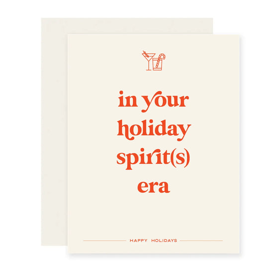 Your Holiday Spirit Era | Taylor Swift Holiday Card