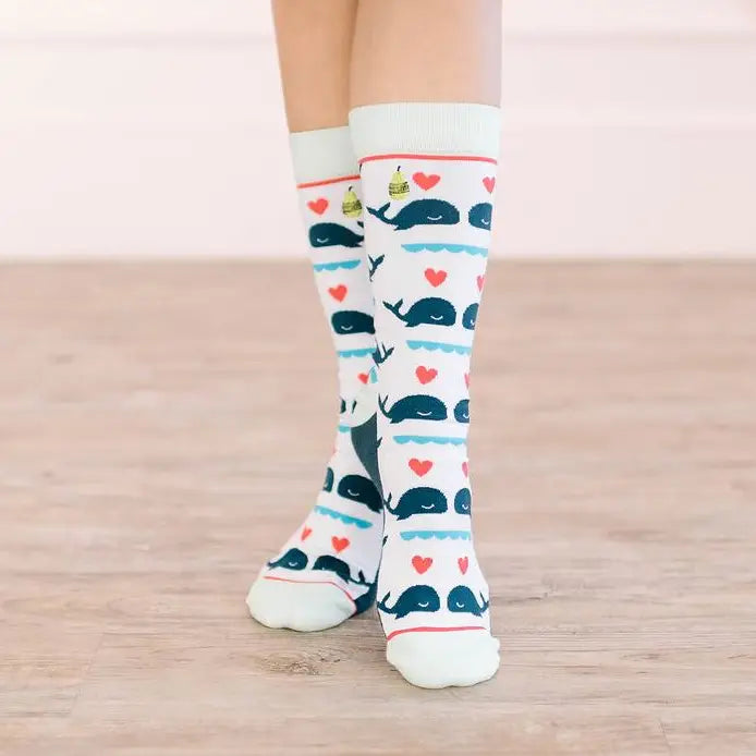 Crew Socks | Whale You Be Mine?