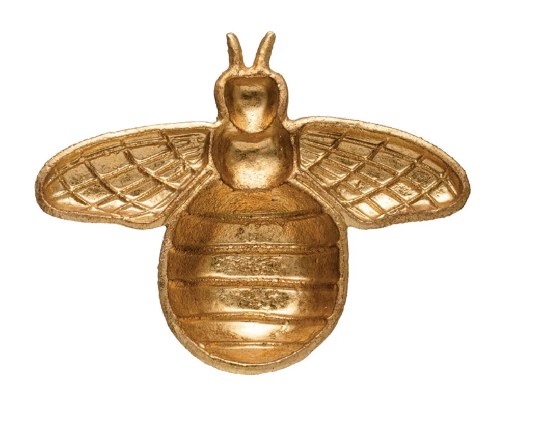 Cast Iron Bee Dish