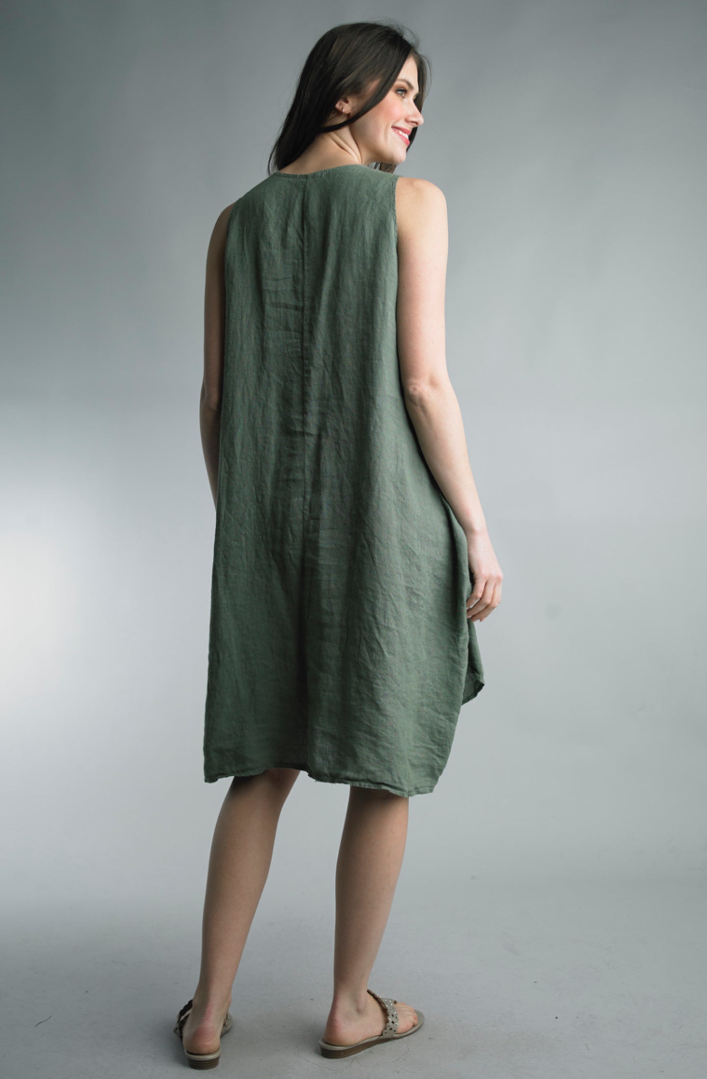 Andrea Linen Dress