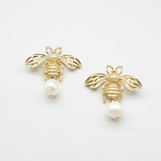 Nest Gold Earrings