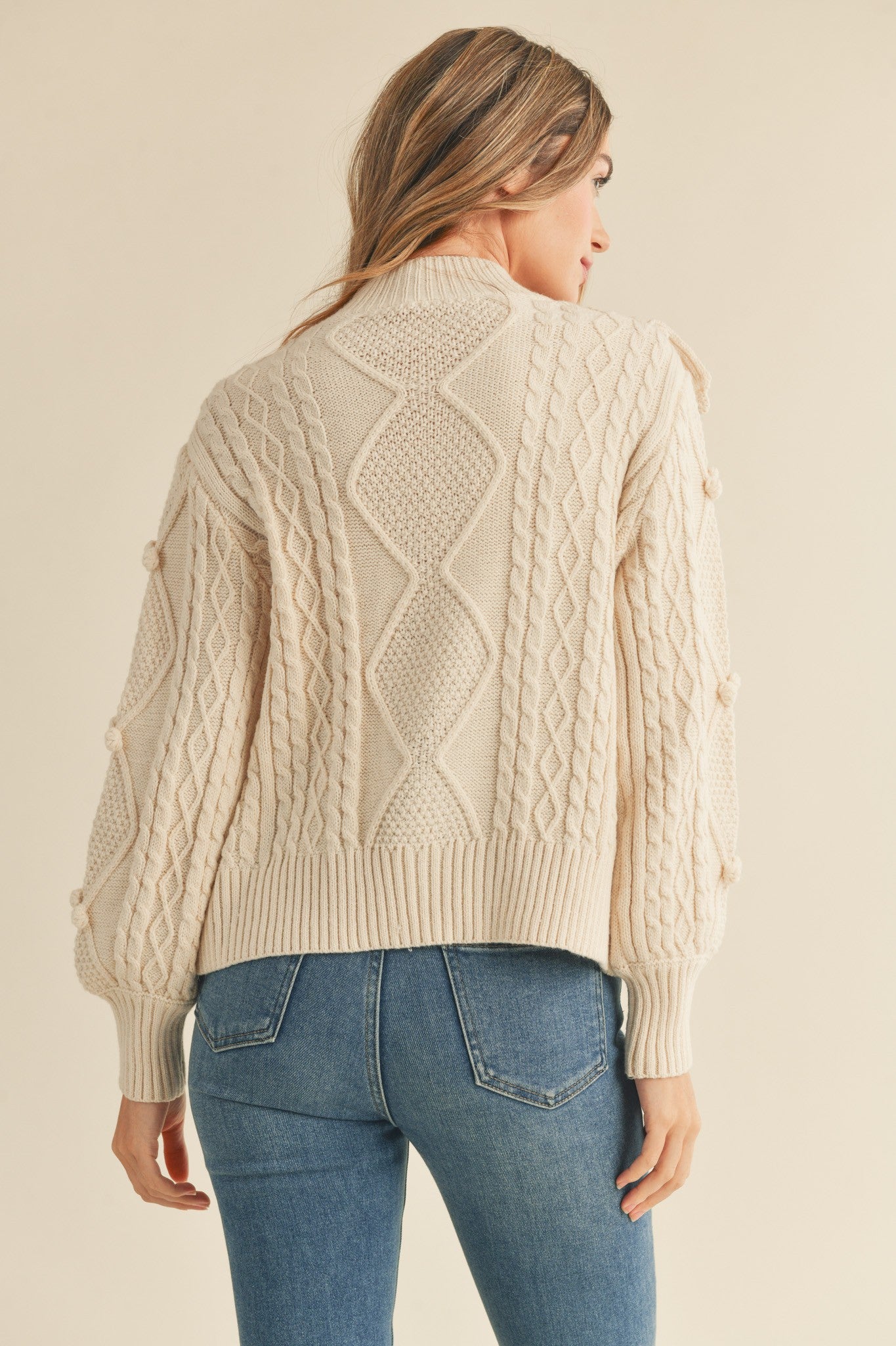 Maddi Cable Knit Sweater 