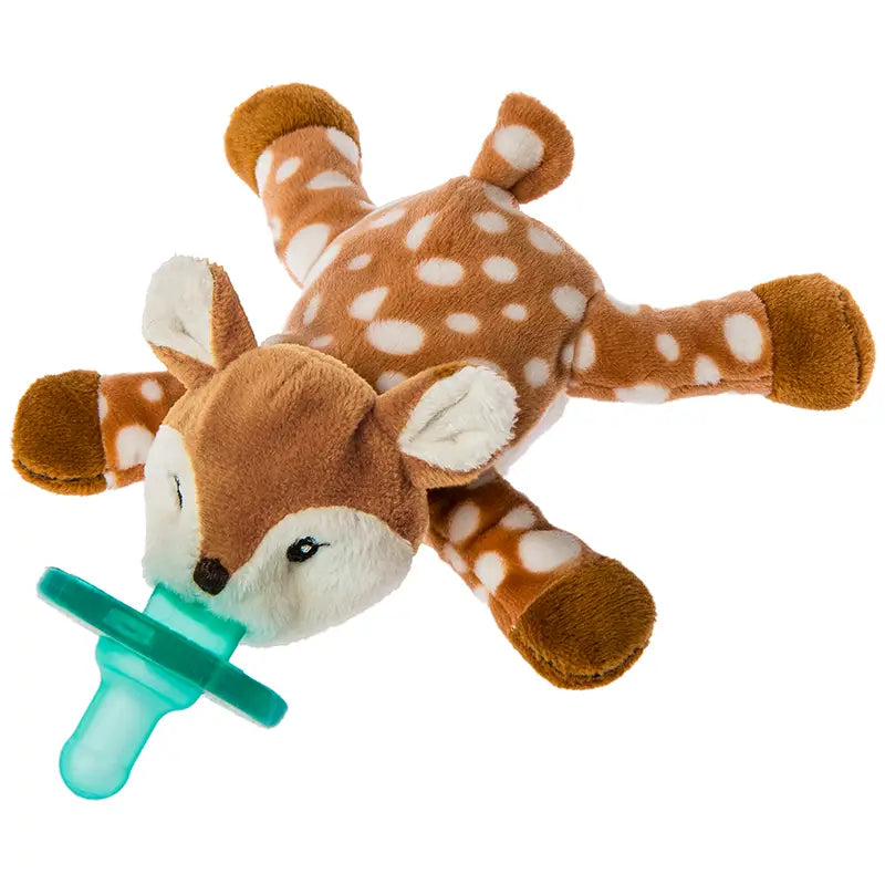 Amber Fawn Wubbanub Baby Pacifier