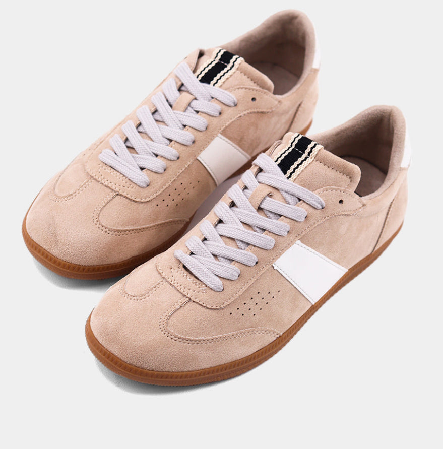 Sydney Sneakers | Beige Suede