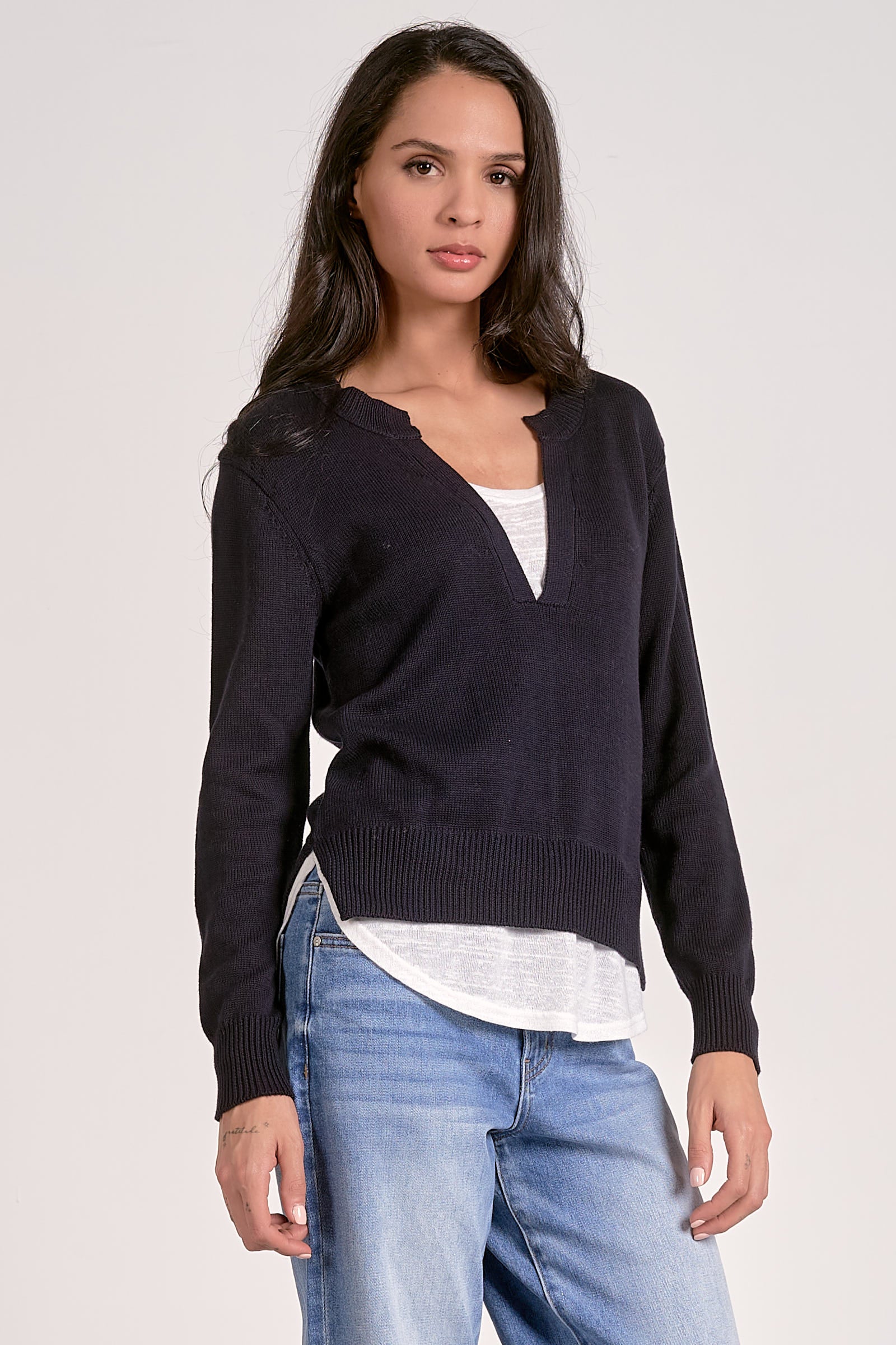 Adalynn V Neck Sweater 