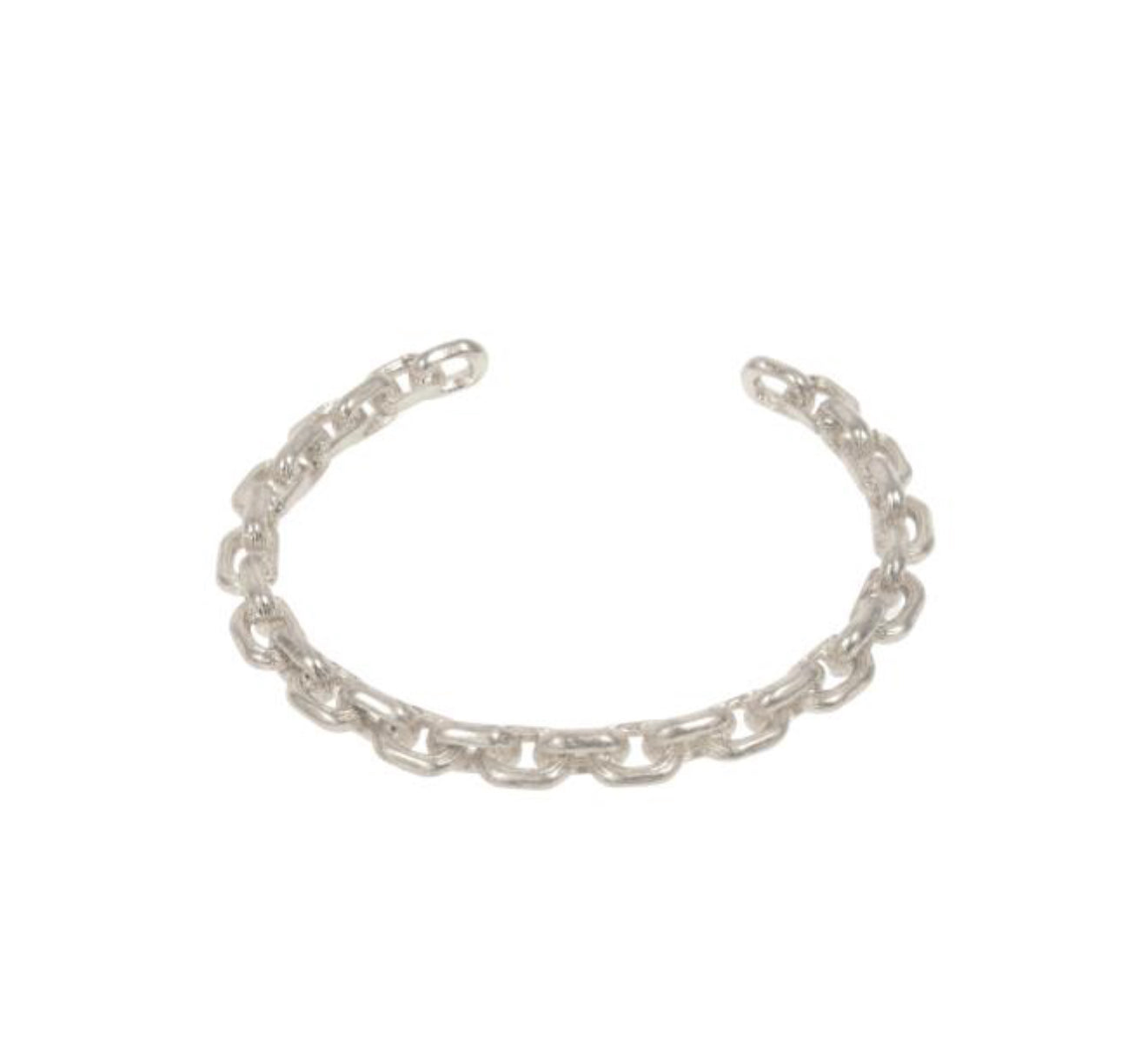 Link Cuff Bracelet | Silver