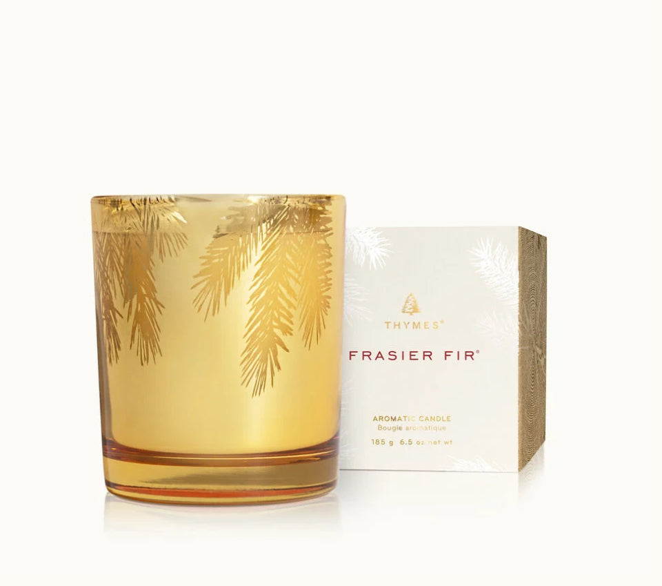 Frasier Fir Gilded Gold Poured Candle