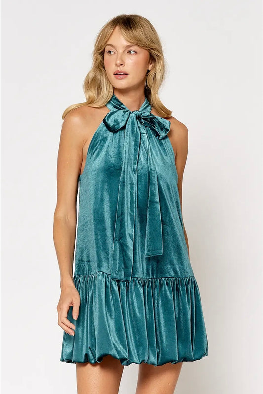 Colette Halter Bow Dress