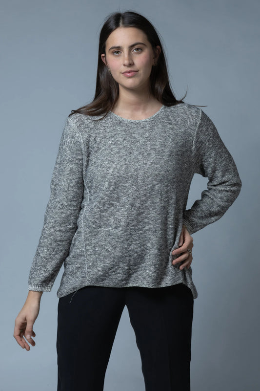 Long Sleeve Crew Neck Top