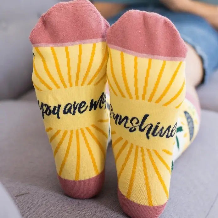 Crew Socks | You Are My Sunshine