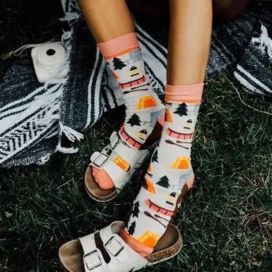 Crew Socks | Happy Camper