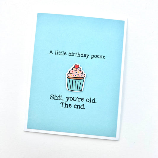 Birthday Poem Funny Greeting Cards