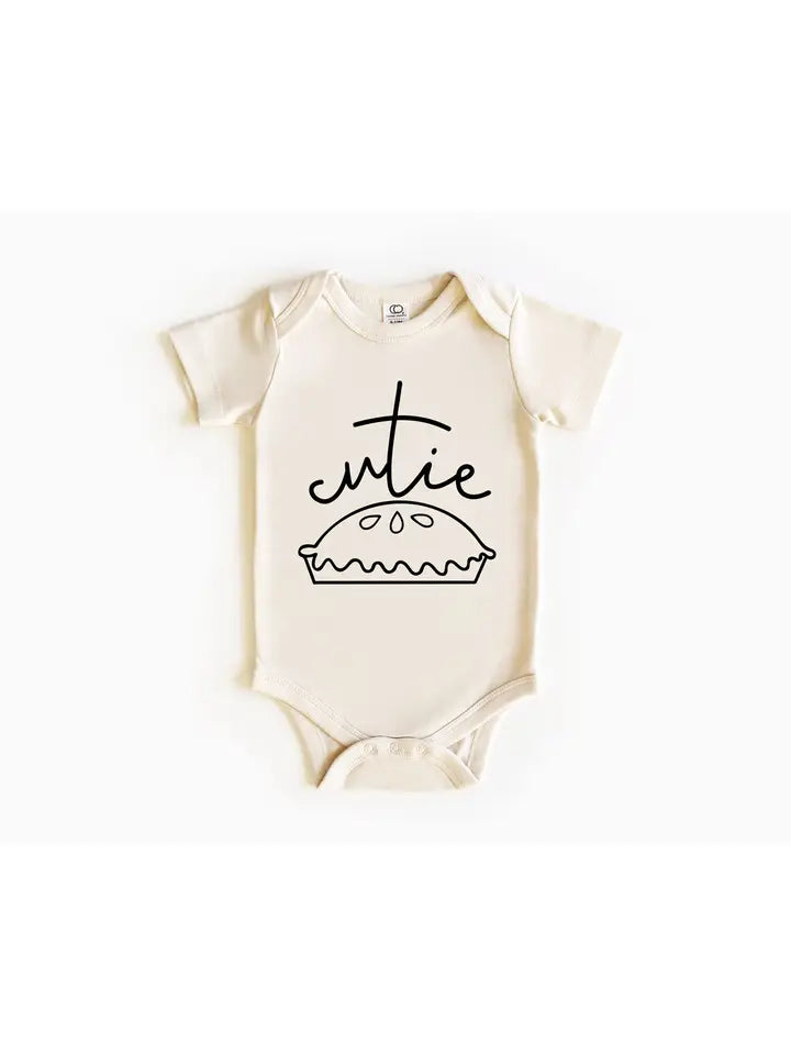 Cutie Pie Long Sleeve Onesie