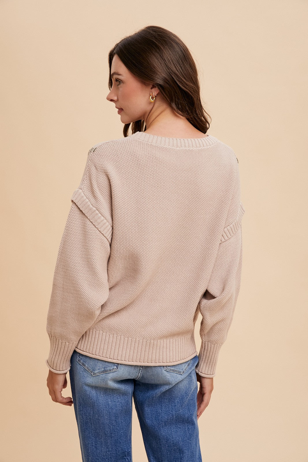 Katherine Contrast Sweater 