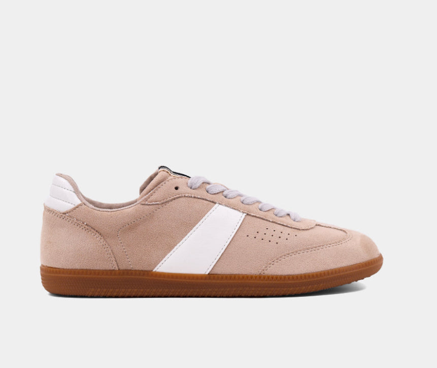 Sydney Sneakers | Beige Suede