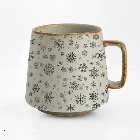 Frostflake Stoneware Mug