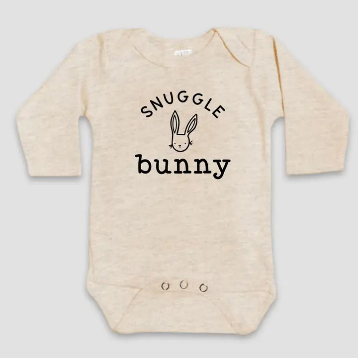 Snuggle Bunny Short Sleeve Baby Onesie