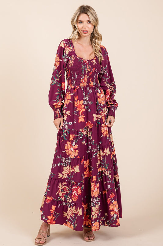 Isabella Floral Maxi Dress